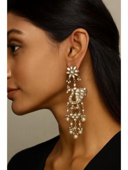 Amreli Jaipur - Gunjal Pachi Kundan Earrings