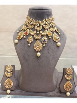 Amreli Jaipur - Niamhi Polki Kundan Set