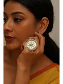 Amreli Jaipur - Adjustable German Silver Ring