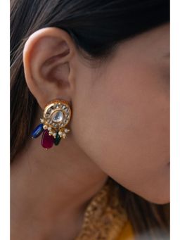 Amreli Jaipur - Meedha Kundan Earrings