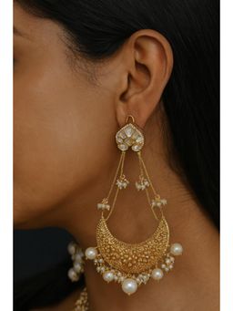 Amreli Jaipur - Wamiqa Gold Plated Earrings