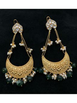 Amreli Jaipur - Wamiqa Gold Plated Earrings