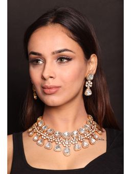 Amreli Jaipur - Erica Uncut Polki Choker Set