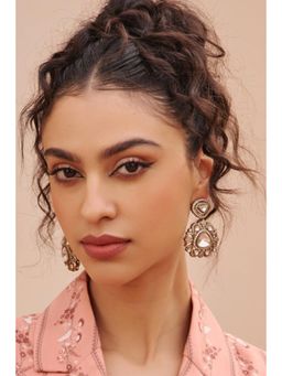 Amreli Jaipur - Trushti Polki Kundan Earrings