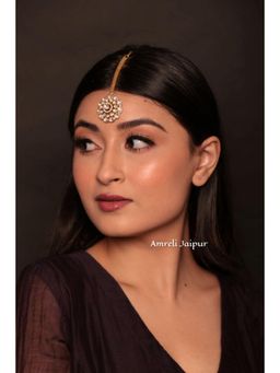 Amreli Jaipur - Reina Polki Maangtika