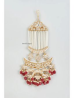 Amreli Jaipur - Aafia Gold Plated Passa