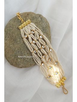 Amreli Jaipur - Aala Pachi Kundan Bracelet