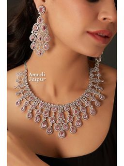 Amreli Jaipur - Estrella Pink Diamond Set