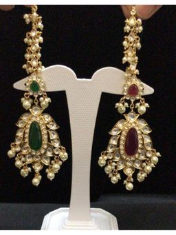 Amreli Jaipur - Lainey Polki Kundan Earrings