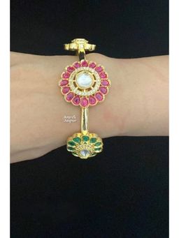 Amreli Jaipur - Petals Gold Plated Bracelet