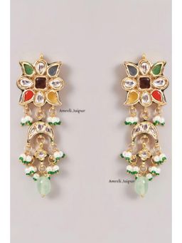 Amreli Jaipur - Savit Kundan Earrings