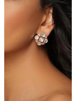 Amreli Jaipur - Ela Polki Studs Earrings