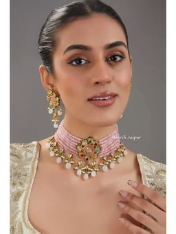 Amreli Jaipur - Jeevitha Kundan Choker Set