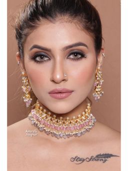 Amreli Jaipur - Eleri Polki Kundan Set