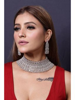 Amreli Jaipur - Auri Diamante Choker Set