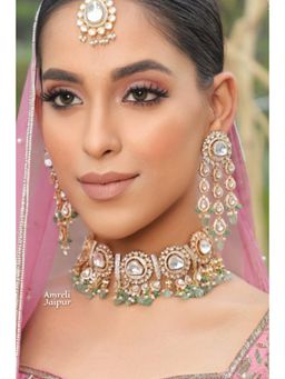 Amreli Jaipur - Naia Polki Choker Set