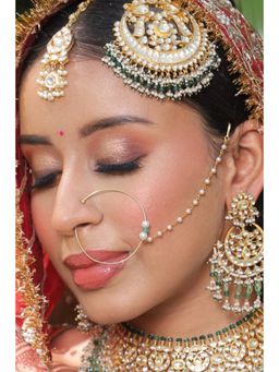 Amreli Jaipur - Pachi Kundan Nose Ring
