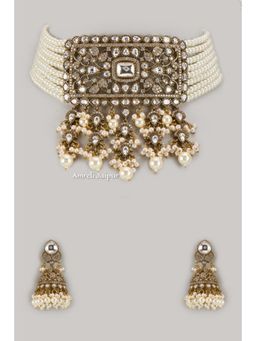 Amreli Jaipur - Deeza Victorian Polki Set