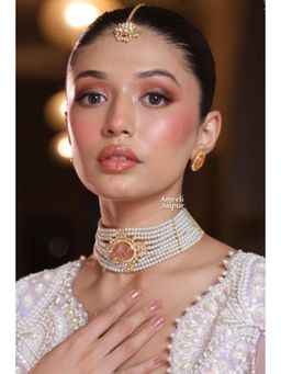 Amreli Jaipur - Gaurika Pearl Choker Set