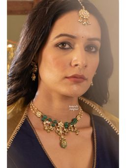 Amreli Jaipur - Ishika Polki Kundan Set