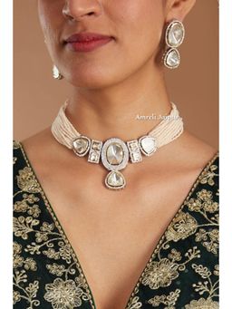 Amreli Jaipur - Quince Polki Choker Set