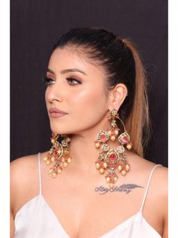 Amreli Jaipur - Gulaab Pink Earrings