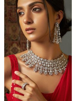 Amreli Jaipur - Jane Diamante Choker Set