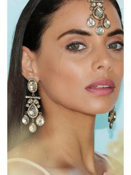 Amreli Jaipur - Meenya Kundan Earrings