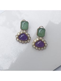 Amreli Jaipur - Livia Doublet Stone Earrings