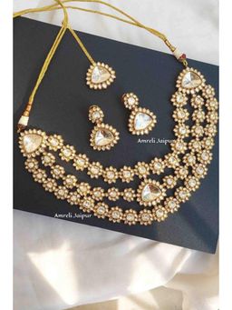 Amreli Jaipur - Olinda Polki Layered Set