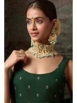 Amreli Jaipur - Aleesha Polki Choker Set