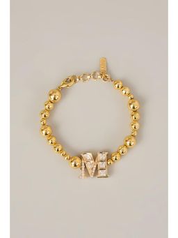 XAGO - Veer Rakhi - Monogram Rakhi With Gold Beads | Raksha Bandhan Edit