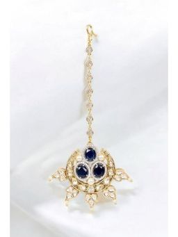 XAGO - Le Fareeha Blue Maang Tikka Polki