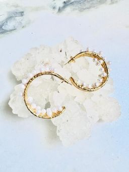 XAGO - Boski Gold-Toned Hoop Earrings