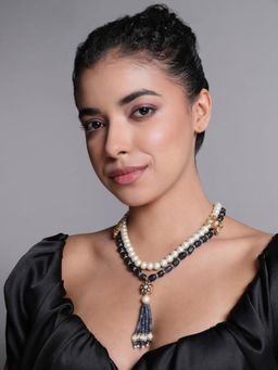 XAGO - Le Batel Pearl and Kundan Necklace