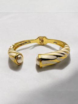 XAGO - Le Julia Gold Plated Cuff Bracelet