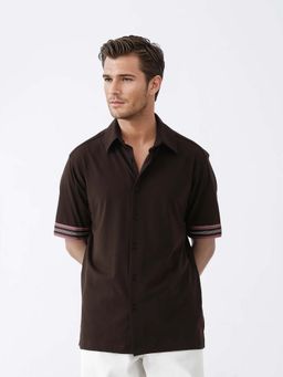 Rare Rabbit - Men Oble Brown Shirt