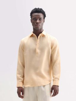 Rare Rabbit - Men Kurts Yellow Dusky Shirt