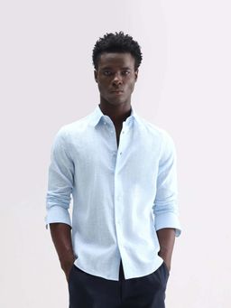 Rare Rabbit - Men Anders Blue Shirt