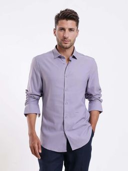 Rare Rabbit - Men Mero-25 Lavender Shirt