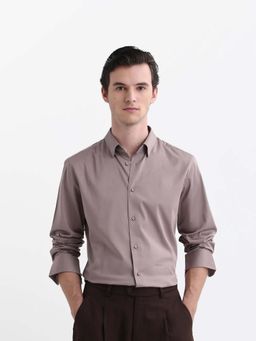 Rare Rabbit - Men Como-26 Mauve Dusky Shirt