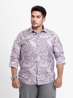 Rare Rabbit - Men Lavato-L Purple Shirt