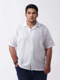 Rare Rabbit - Men Dara-L White Primary Shirt