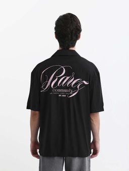 Rare Rabbit - Men Caroo Black Primary Shirt