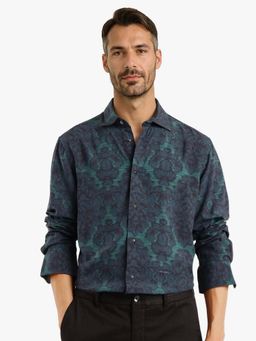 Rare Rabbit - Men Crux-1 Green Shirt