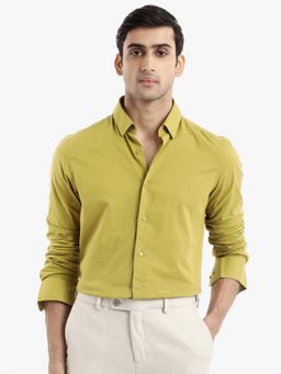 Rare Rabbit - Men Cambroc Olive Shirt