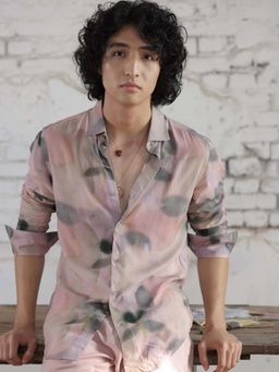 Rare Rabbit - Men Donac Multi-Color Dusky Shirt