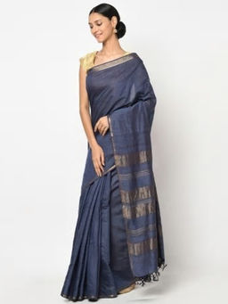 Fabindia - Tussar Cotton Woven Sari