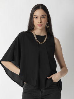 RAREISM - Black Solid Plain Top
