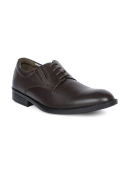 Bata - Solid Brown Formal Derby Shoes
